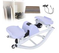 Escaladora Oscilante, Apoya El Equilibrio, Máquina De Escaladora Lateral De Bajo Impacto, 50x25x25cm, Equipo De Ejercicio Compacto, Superficie Antideslizante, Adecuado para Principiantes(Purple)