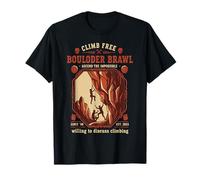 Escalar Gratis Boulder Brawl Ascender Imposible Camiseta
