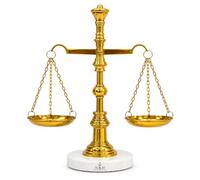 Escalas de latón vintage de justicia libra báscula de equilibrio escala de justicia decoración de oficina de abogados ideas de regalo únicas regalo regalo de cumpleaños