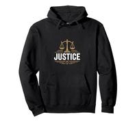 Escalas Divertidas de Justicia Diciendo Abogado de Humor Legal Sudadera con Capucha