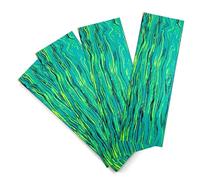 Escalas Losas Cuchillos Juego de 2 piezas en white con mango de cuchillo DIY, Material de resina verde amarillo, para incrustaciones decorativas en cuerpos y cuellos de guitarra(270x43x6mm,4PCS)