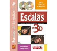 Escalas para la guitarra en 3D - 1 Libro + 1 CD + 1 DVD
