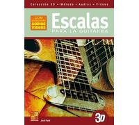 Escalas para la guitarra en 3D - 1 Libro + 1 CD + 1 DVD (Play Music Espana)