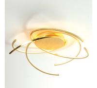 Escale Space - lámpara LED de techo 55cm pan oro
