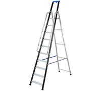Escalera aluminio 10 peldaños gierre altura máxima de trabajo 4,32 m