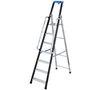GIERRE AL756 - Escalera Profesional de Aluminio de Tijera Stabila Pro (7 peldaños)