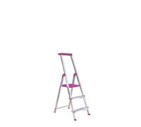 Escalera Aluminio Rolser BriColor 3 Peldaños Malva