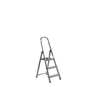 Escalera Aluminio Rolser Unica 3 Peldaños. Certificada según Norma Europea EN-131 para Uso doméstico y Profesional.