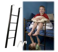 Escalera Cama Litera Escalera para Literas Infantiles en Espacios Pequeños, 116 125 130 135 145 155 165 170 cm Escaleras de Ático con Ganchos, Escalera de Seguridad para Caravanas(116cm/45")