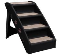 Escalera de acceso al sofá para perros color Negro