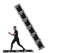 Escalera de agilidad antideslizante | Escalera de práctica de agilidad de fútbol | Equipo de práctica deportiva plegable para exteriores, patio, jardín, césped