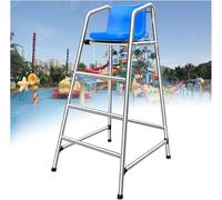 Escalera de alberca - Escalera de rescate elevada desmontable para playa, lago y patio trasero, sillas de vida altas, adecuada para varias aplicaciones junto a la piscina