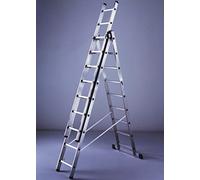 Escalera de aluminio 3x 7 mt.202 gr-426