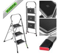 Escalera de aluminio KADAX con capacidad de carga de hasta 150 kg, con...