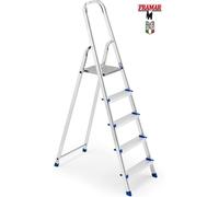 Escalera De Aluminio Piuma 5 Peldaños 100KG FR105 FRAMAR
