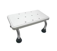 Escalera de aluminio resistente hasta 150 kg, patas antideslizantes, ayuda de entrada, escalera de baño