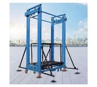 Escalera de andamio Andamio Elevador Eléctrico con Control Remoto, Plataforma de Mesa Elevadora Móvil Plegable for Decoración del Hogar Plataforma de Trabajo Elevadora for Sitio de Construcción, con