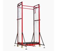 Escalera de andamio Plataforma elevadora de andamios eléctrica automática, máquina elevadora pequeña con control remoto, elevador plegable for construcción de decoración del hogar Andamios móviles s