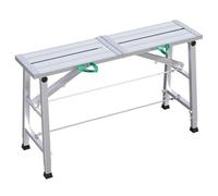 Escalera de andamio portátil ajustable de aluminio resistente con capacidad de 330 libras para renovación del hogar, proyectos de construcción y mantenimiento