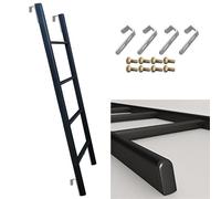 Escalera De Cama De Metal Para Rv, Escalera Para Literas Para Apartamentos De Dormitorio, Escalera Ajustable Para Litera Superior De Casa Con Ganchos, Escaleras Inclinadas,4 Step 116 cm (45 5/8