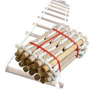 Escalera de cuerda, Escalera de cuerda rescate con ganchos, rápida desplegar, escalada en escalera, trabajos aéreos for escape, autorrescate, montañismo/Na(3M)