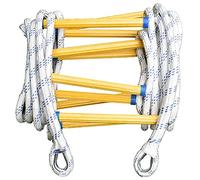 Escalera de cuerda, Escalera de emergencia de nailon antideslizante de resina ignífuga for uso doméstico, 10 m/32,8 pies(25M/82.0Ft)