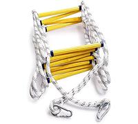 Escalera de Cuerda, Escalera de Seguridad, Escalera de Escape Honent, Escalera de Emergencia contra Incendios, Escalera portátil/5 m (15 m)