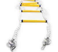 Escalera De Cuerda, Escape Emergencia En Incendios, con Gancho, Rápido La Ventana, Fácil Usar, Compacta Y Almacenar(8m/26ft)