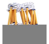 Escalera de cuerda marina | Escalera de cuerda marina suave, deportes acuáticos, equipo de seguridad plegable resistente para yate, canoa, trabajo a gran altitud, acceso al techo, pontón