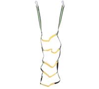 Escalera de Cuerda para Barcos, Escalera Portátil Resistente de 5 Escalones, Escalera Plegable para Barcos con 2 Ganchos Escalera de Cuerda Marina Antideslizante para Yates Veleros