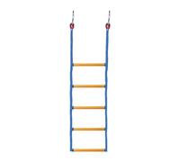 Escalera de de | Extensión de la Escalera de Cuerda en 5 Pasos | Pasos de Resina Reforzados | Escalera de Escalada Resistente para Barcos inflables, Kayaks, Motociclistas, canoas