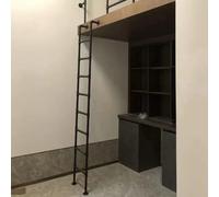 Escalera de emergencia antideslizante para áticos, ventanas y más, de 100 a 300 cm de alto, para el hogar, garaje, biblioteca, almacén