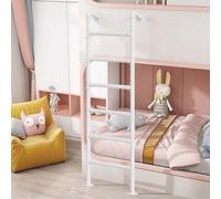 Escalera de Emergencia for ático, Color Blanco, for Interior Loft, con Escalera Acceso y Salida Incendios, Capacidad Carga: 150 kg, 100-300 cm(240cm/94in)