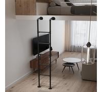 Escalera de Emergencia para Hueco de Ventana, Escalera metálica para desván, Escalera Universal para áticos, dormitorios, bibliotecas, literas, terrazas y autocaravanas. Capacidad de Carga: