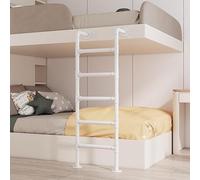 Escalera de Emergencia Resistente for literas (1 Pieza): Personalizable y atornillable for autocaravanas, sótanos y Tiendas de campaña.(White,201cm)