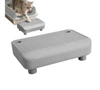Escalera De Escalada De Madera Para Inodoro Para Gatitos - Banda De Rodamiento De Seguridad, Raspador De Patas, Plataforma De Acceso Inclinado | Rampas Para Cachorros Con Moqueta, Ayuda A La Movilidad