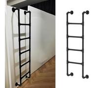 Escalera de escape de emergencia montada en la pared para seguridad en el hogar, salida de incendios para ático, sótano, literas, soporta 330 libras