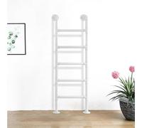 Escalera de Escape para sótano, Escalera de Hierro Forjado Blanca para ático, litera, 1 m, 1,25 m, 1,300 cm, 1,4 m, 1,45 m, 1,5 m, Escalera de Metal, tamaño Personalizable, Carga 110 cm (330