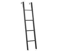 Escalera de gancho de pie para litera, ático, barco, acceso seguro para niños y ancianos, metal duradero, 1,6 m de altura, fácil montaje