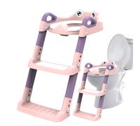Escalera de inodoro plegable | - Silla de orinal plegable con escalera, asiento de inodoro plegable para niños y niñas