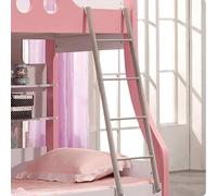 Escalera de litera de metal montada en la pared, escalera alta para ático de dormitorio, cubierta de caravana, cama alta, exterior, apartamentos, solución resistente y que ahorra espacio