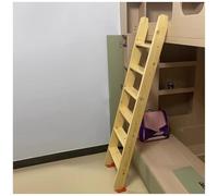 Escalera de madera para litera con ganchos y soportes, escalera de repuesto para remolques, diseño WiStep para un fácil acceso a la litera superior, perfecta para mantas y ropa rage
