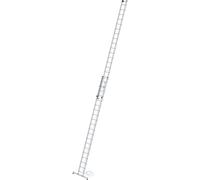 Escalera de mano de altura regulable MUNK, escalera con cable, de 2 tramos con traviesa nivello®