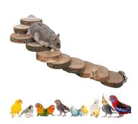 Escalera de pájaro para la Jaula, Juguete de Movimiento y Escalada, Perchas para pájaros, para periquitos, cacatúas, pinzones para el Empleo Cuando está en casa para prevenir el aburrimiento y