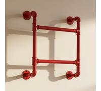 Escalera de pared de 2 peldaños - Sistema modular - Escalera de montaje de 2 peldaños para ventana, pozo, ático, almacén, perchero - Uso interior y exterior - Certificada - Escalera seccional