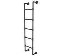 Escalera de Pared de 3,3 a 10 pies para literas, Loft, sótano, Ventana, Salida de Pozo, Escalera de Emergencia contra Incendios, Escalera de Metal para ático, Autocaravana, Biblioteca, Terra