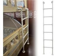 Escalera de pared para literas y áticos, solución duradera de emergencia con diseño de ahorro de espacio