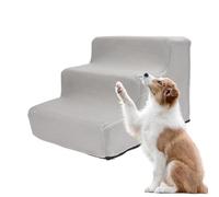 Escalera de perro para sofá, escalera lavable para cachorro, rampa para gatos mayores, apta para el hogar de los amantes de las bestias de la noche, convalecencia porche salón oficina alféizar ventana