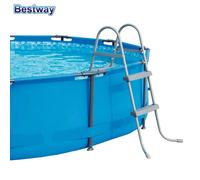 Escaleras De Piscinas Art. 58430 H.84CM Escalera A Doble Ascent Piscina Bestway
