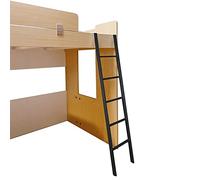 Escalera de Repuesto para litera, Dormitorio, casa, Loft, litera Superior, Escalera Solo con Ganchos Ajustables para caravanas, remolques, autocaravanas, Escalera de 4, 5 y 6 escalones (Colo